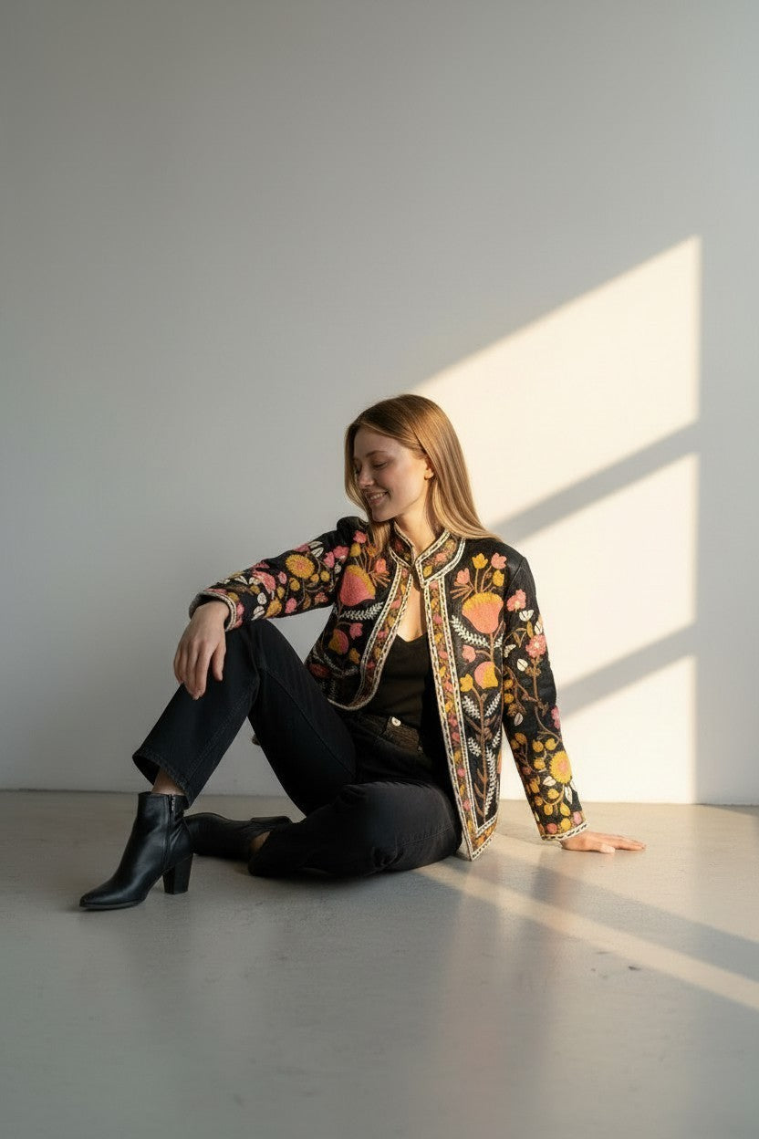 Embroidery Boho Jacket
