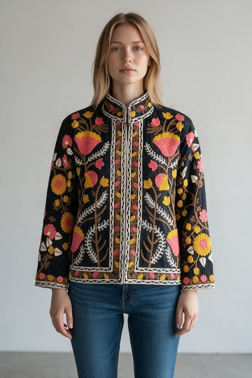 Embroidery Boho Jacket