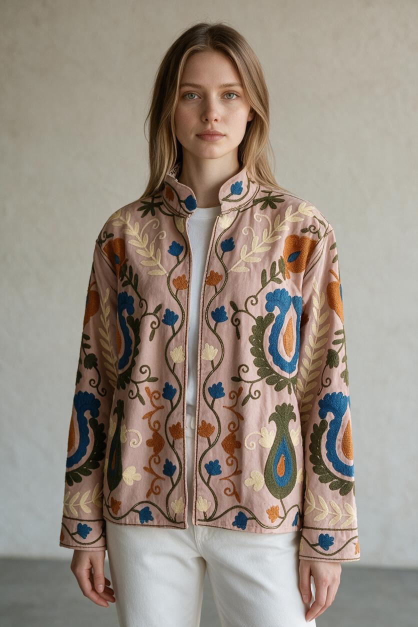 Embroidery Boho Jacket