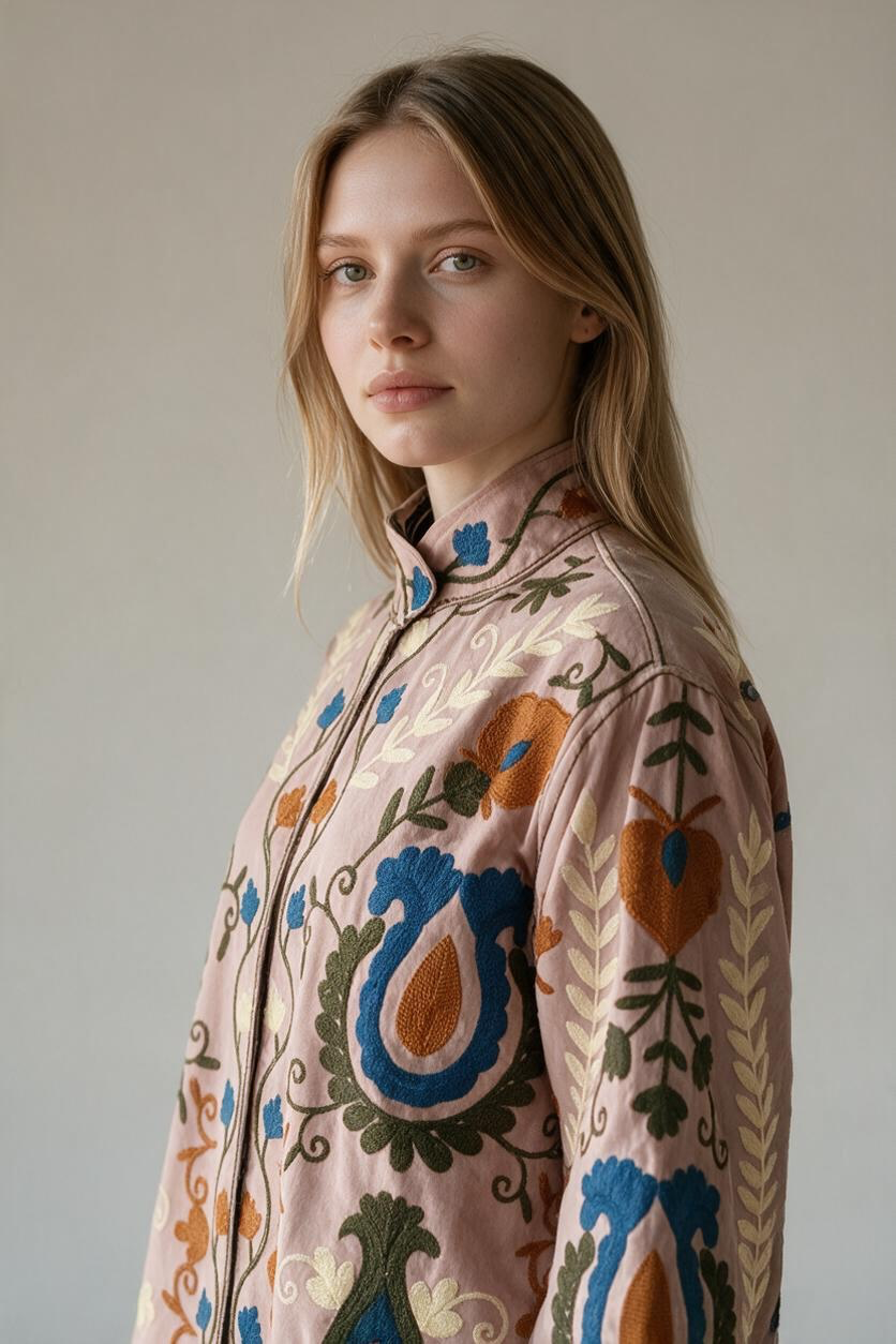 Embroidery Boho Jacket