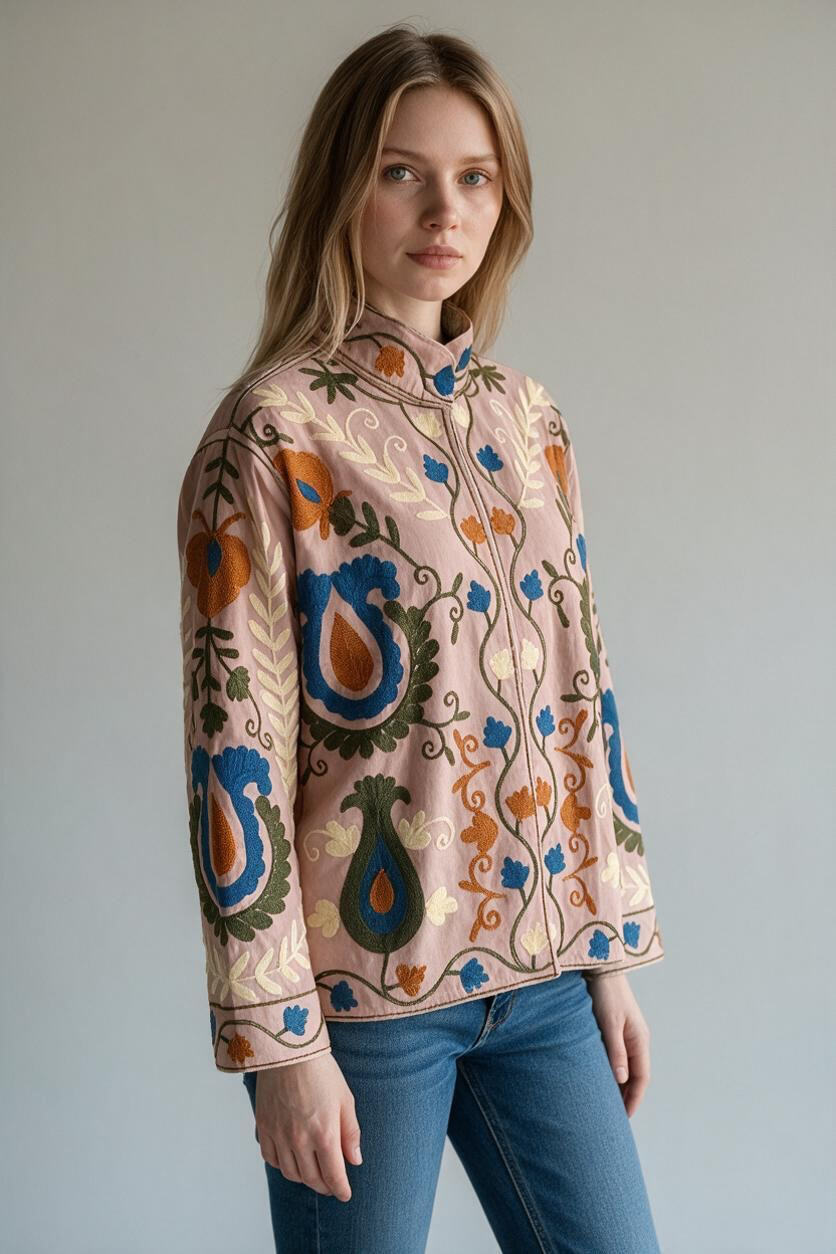 Embroidery Boho Jacket