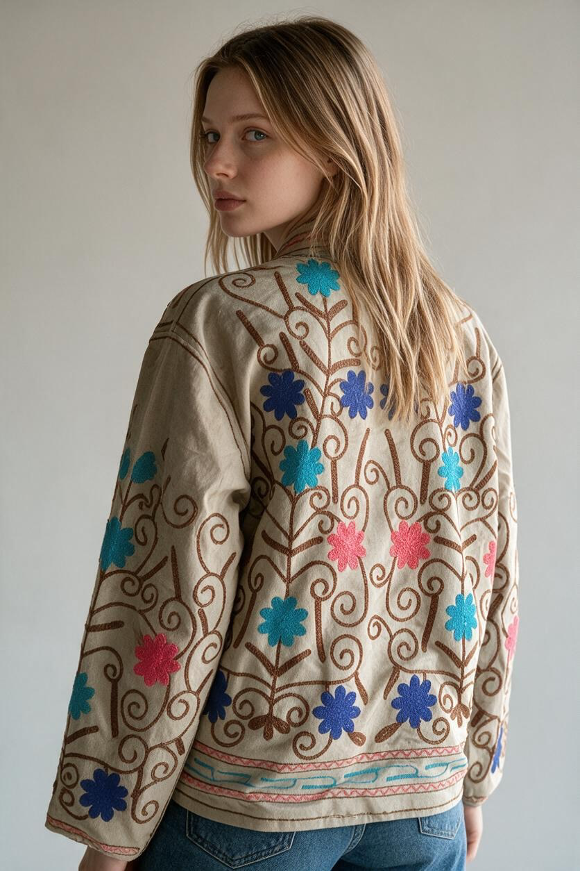 Embroidery Boho Jacket