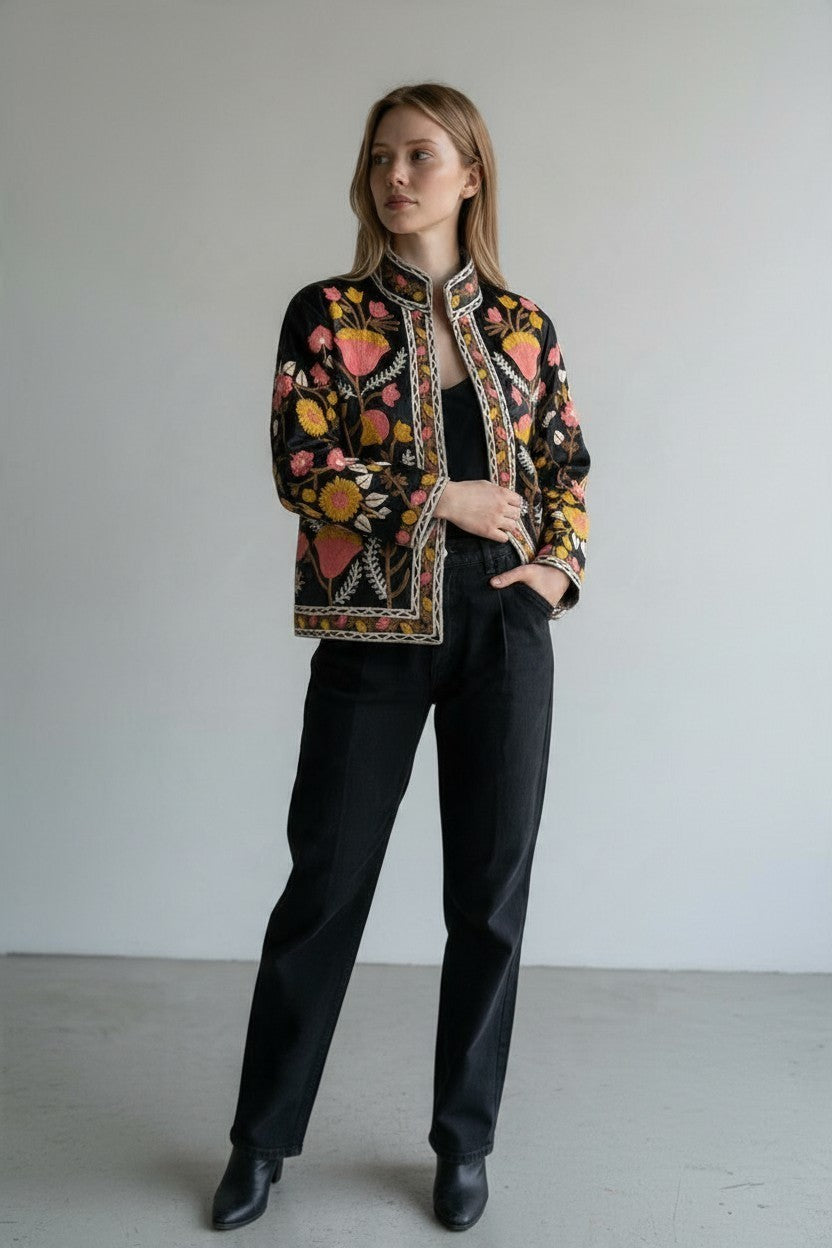 Embroidery Boho Jacket