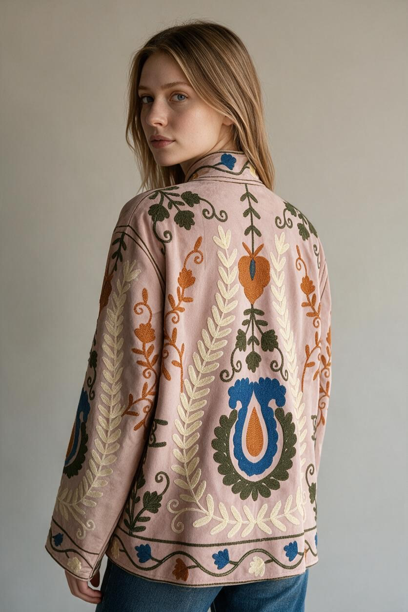 Embroidery Boho Jacket